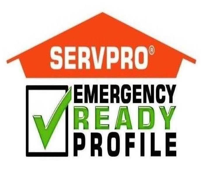 SERVPRO logo with "Emergency Ready Profile" text under it